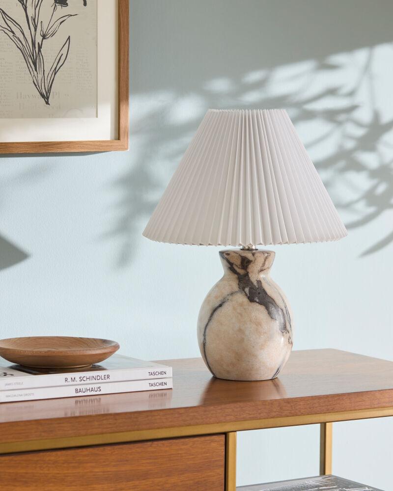 Livabliss Cerava CRVA-003 15"H x 12"W x 12"D Table Lighting