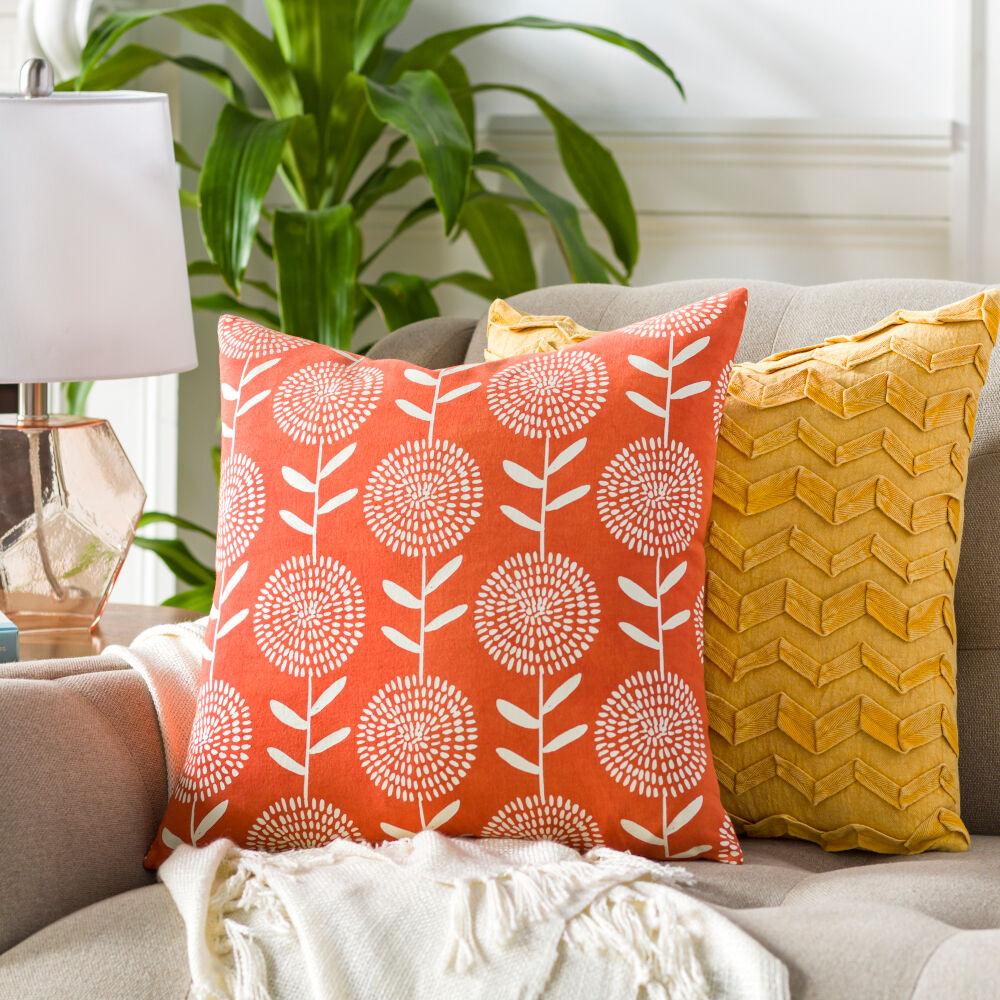 Surya Lachen LHN-026 20"L x 20"W Pillow