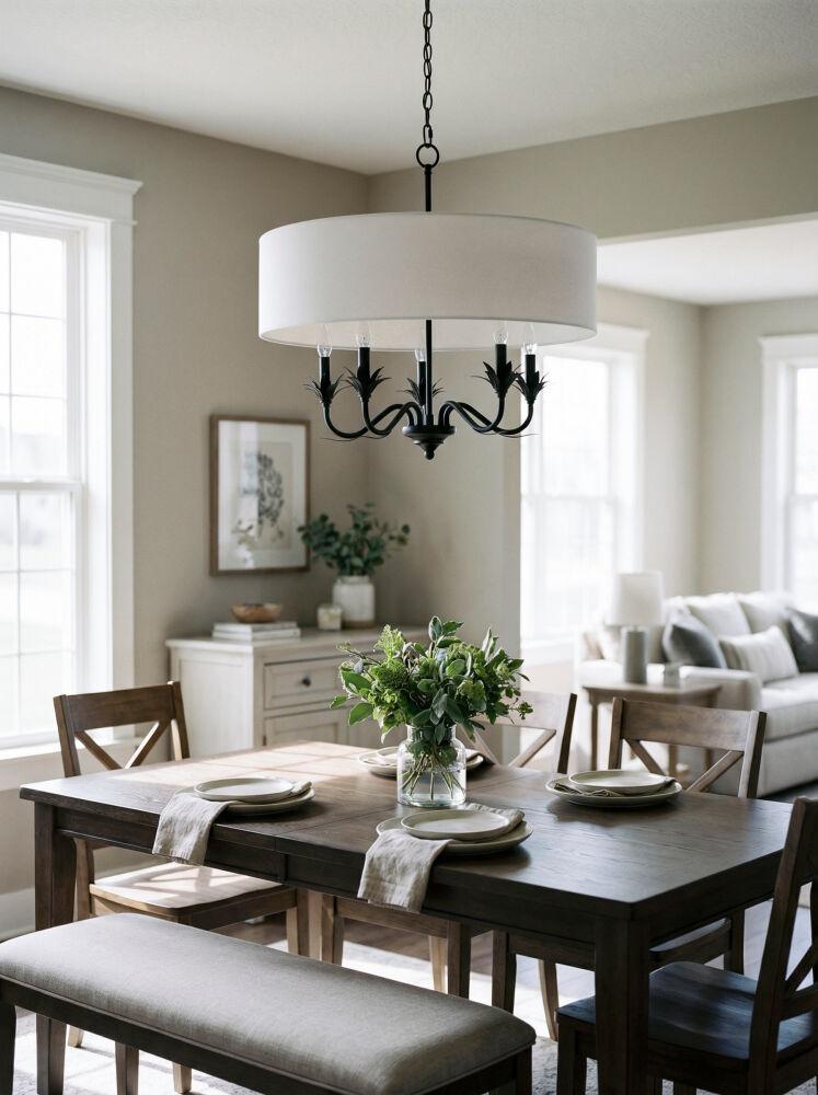 Surya Lustre LSTR-013 25"L x 25"W x 27"H Ceiling Lighting