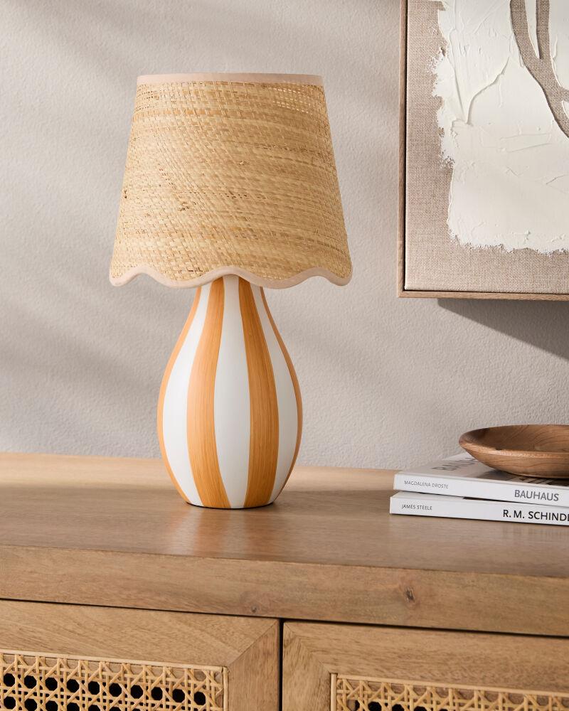 Livabliss Melbu MLB-021 14"H x 8"W x 8"D Table Lighting