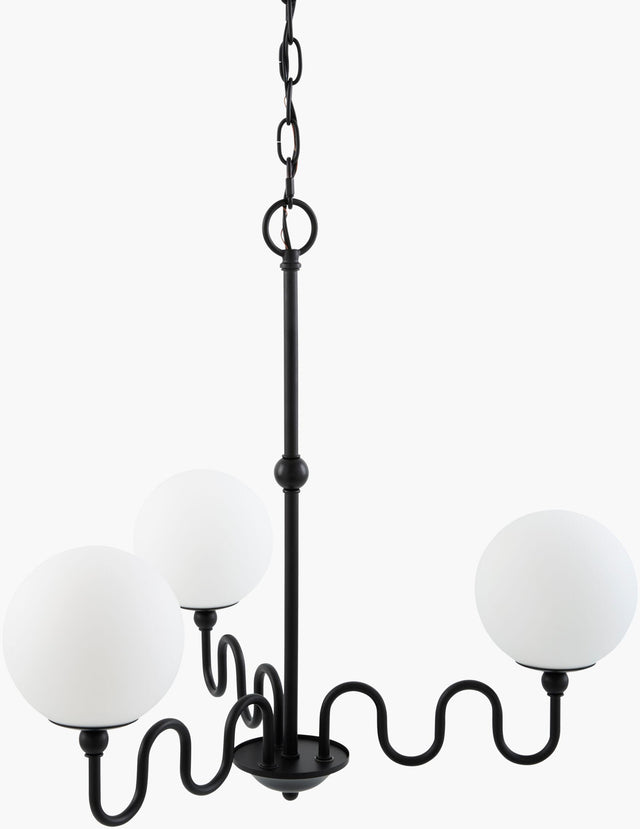 Livabliss Onde ODN-001 21"L x 21"W x 26"H Ceiling Lighting