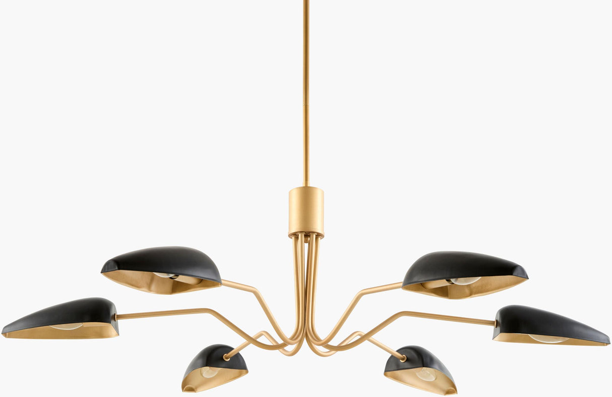 Livabliss Rivage RVG-001 40"L x 40"W x 56"H Ceiling Lighting