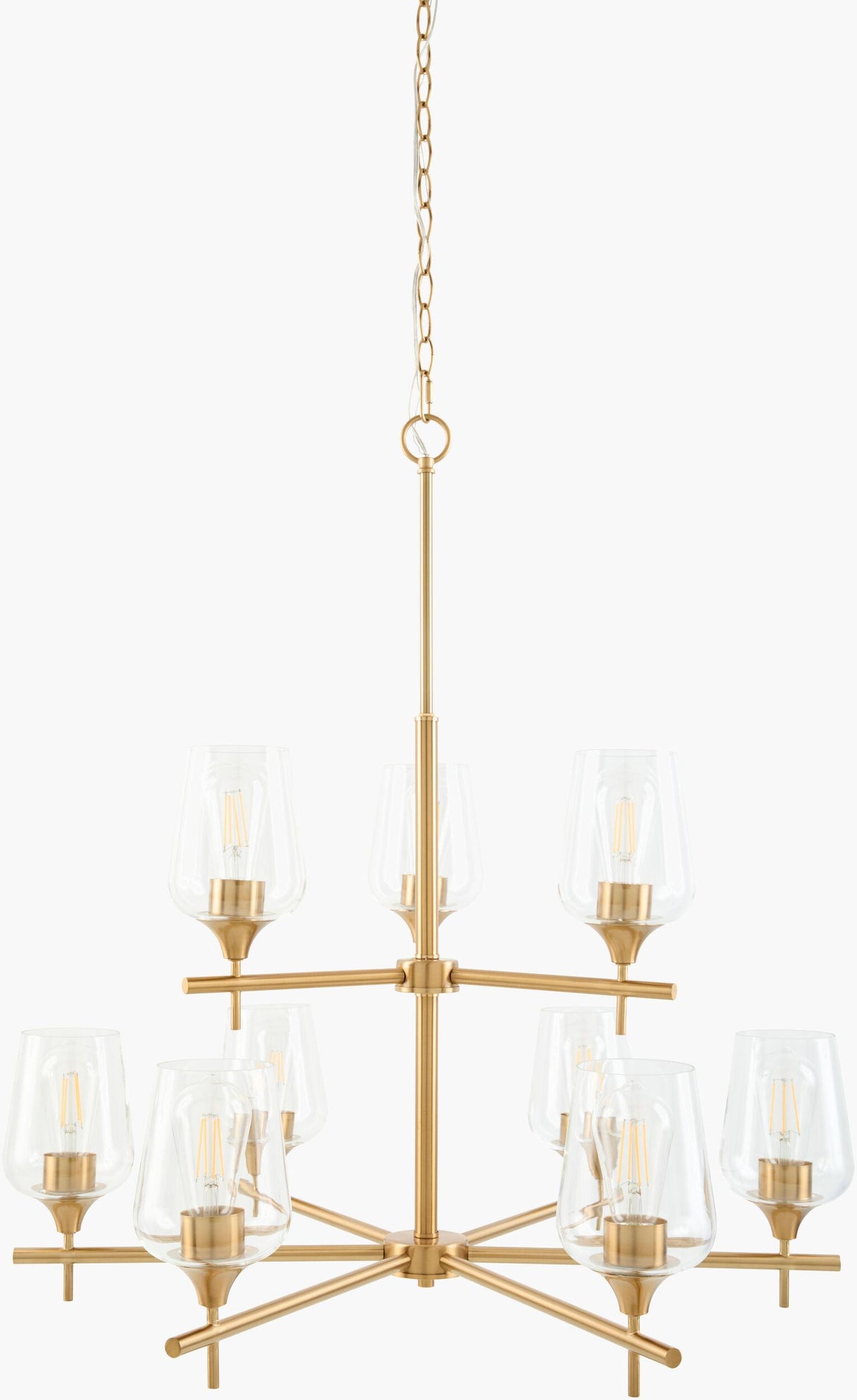 Livabliss Yueva YUEV-012 31"L x 31"W x 35"H Ceiling Lighting