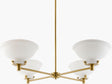 Livabliss Zafira ZFR-001 34"L x 34"W x 26"H Ceiling Lighting