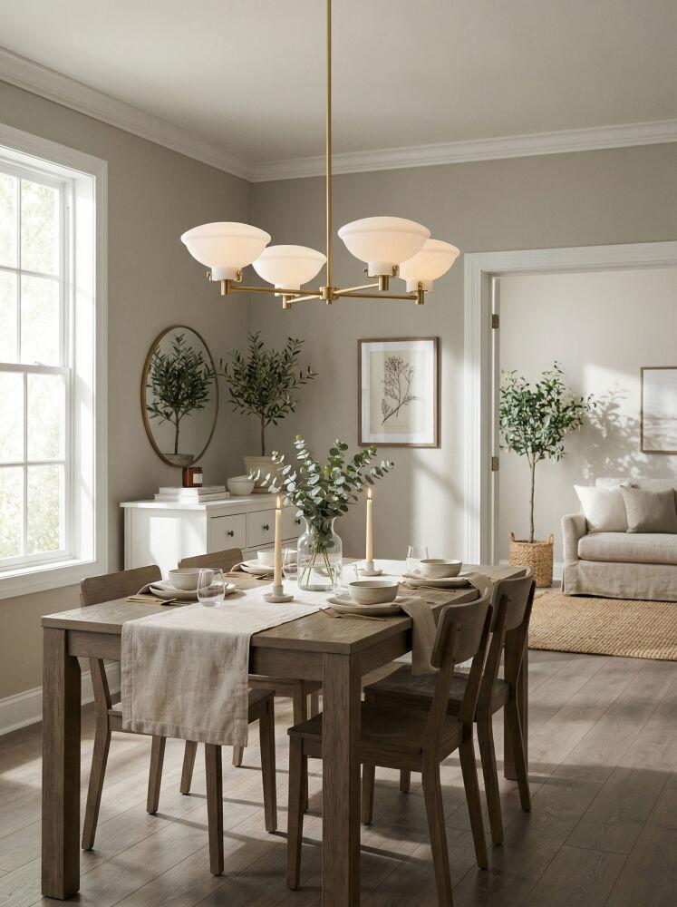 Livabliss Zafira ZFR-001 34"L x 34"W x 26"H Ceiling Lighting