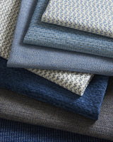 Brunschwig & Fils ENTREMONT WEAVE NAVY Upholstery Fabric