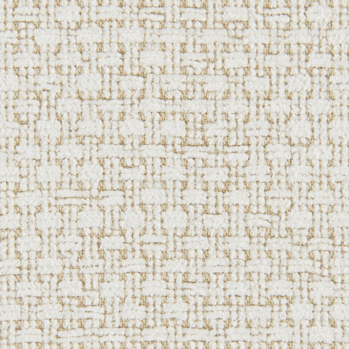 Brunschwig & Fils MONNERIE TEXTURE WHITE Upholstery Fabric