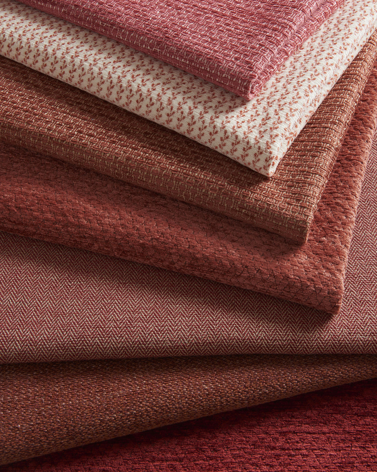 Brunschwig & Fils MONNERIE TEXTURE RED Upholstery Fabric