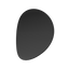 Sonneman Malibu Discs SATIN BLACK 10W x 0H Wall Sconce