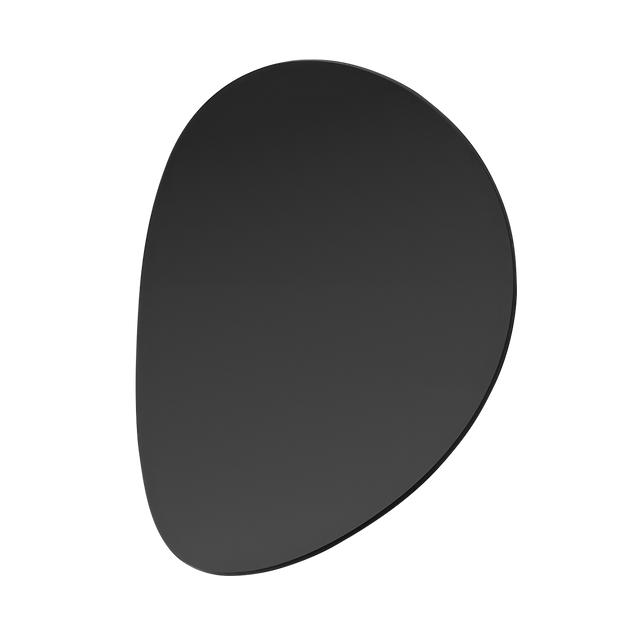 Sonneman Malibu Discs SATIN BLACK 14W x 0H Wall Sconce