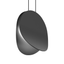 Sonneman Malibu Discs SATIN BLACK 10W x 4.75L x 10H Pendant