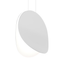 Sonneman Malibu Discs Satin White 14W x 6.25L x 14H Pendant