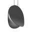 Sonneman Malibu Discs SATIN BLACK 14W x 6.25L x 14H Pendant