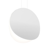 Sonneman Malibu Discs Satin White 18W x 7.75L x 18H Pendant