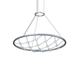 Sonneman Constellation Bright Satin Aluminum 38W x 9.5H Pendant
