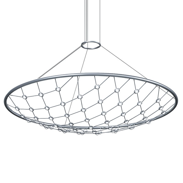 Sonneman Constellation Bright Satin Aluminum 60.75W x 9.5H Pendant