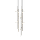Sonneman Constellation SATIN NICKEL 11.5W x 30H Pendant