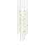 Sonneman Constellation SATIN NICKEL 11.5W x 30H Pendant
