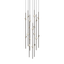 Sonneman Constellation Espresso Black 11.5W x 30H Pendant