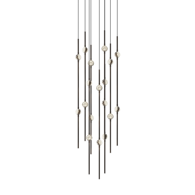 Sonneman Constellation Espresso Black 11.5W x 30H Pendant