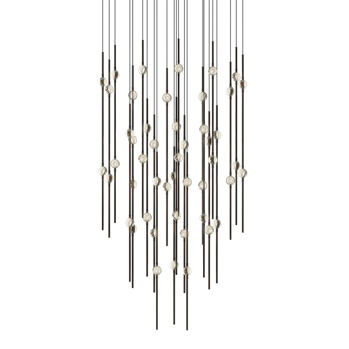 Sonneman Constellation Espresso Black 24.75W x 30H Pendant