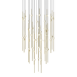 Sonneman Constellation SATIN BRASS 24.75W x 30H Pendant