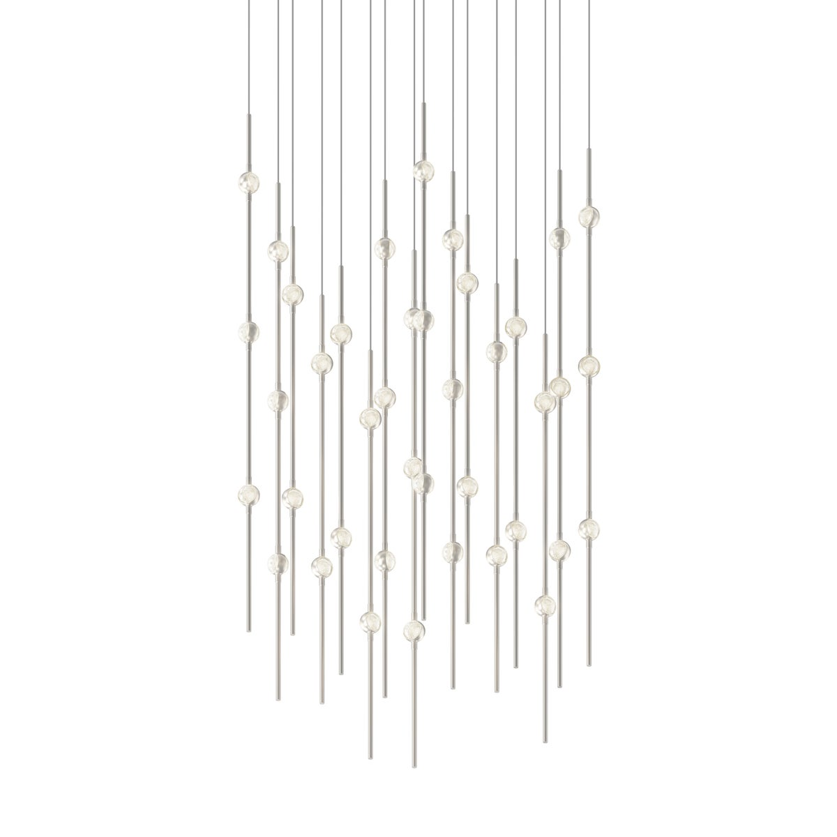 Sonneman Constellation SATIN NICKEL 21.5W x 21.5L x 38H Pendant