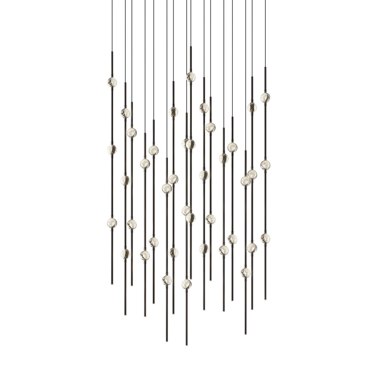 Sonneman Constellation Espresso Black 21.5W x 21.5L x 38H Pendant