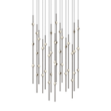 Sonneman Constellation Espresso Black 21.5W x 21.5L x 38H Pendant