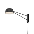 Sonneman Ray SATIN BLACK 6.25W x 6H Wall Sconce