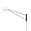 Sonneman Ray SATIN BLACK 6.25W x 8.5H Wall Sconce
