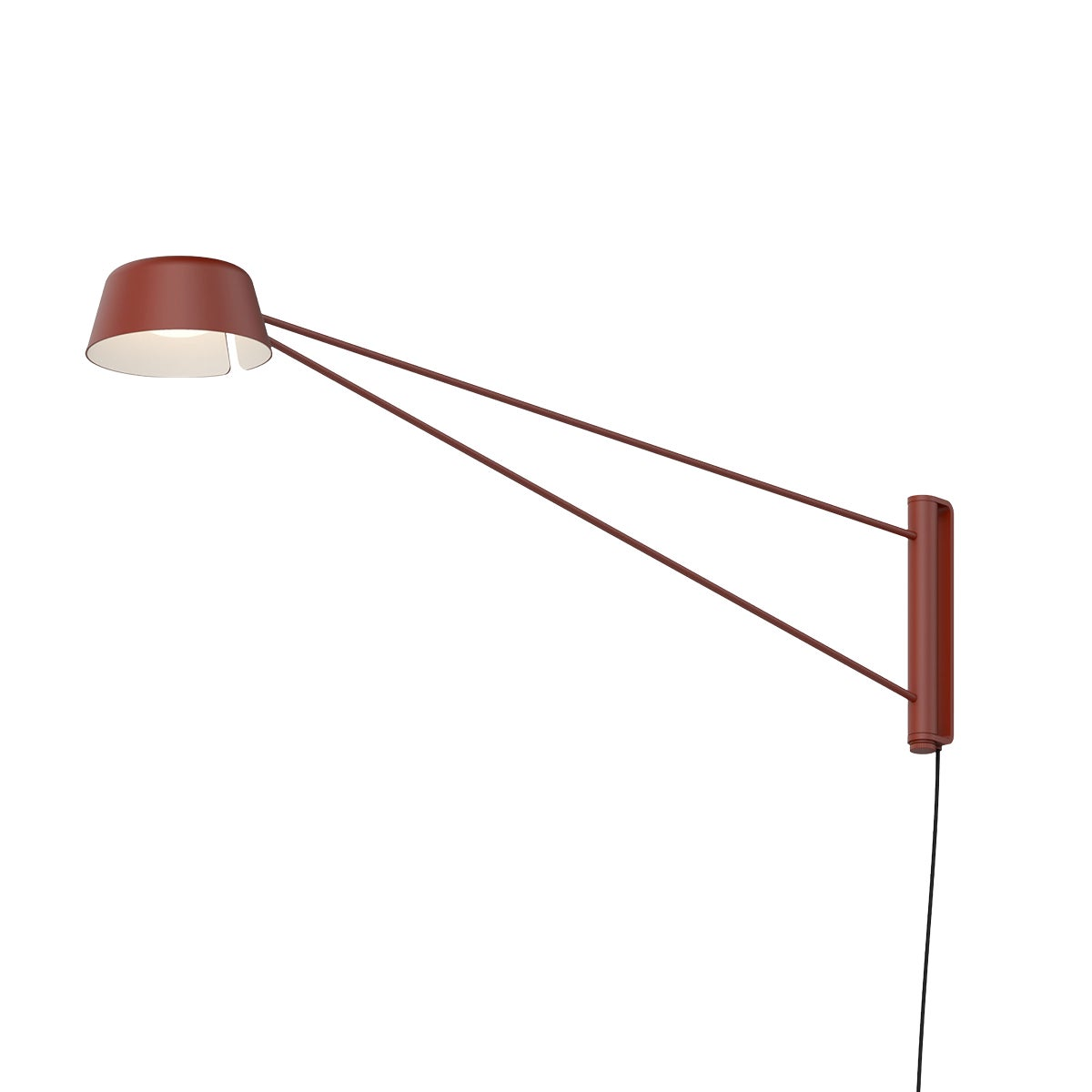 Sonneman Ray Oxide Red 6.25W x 8.5H Wall Sconce