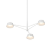 Sonneman Ray Warm Gray 39W x 12H Pendant