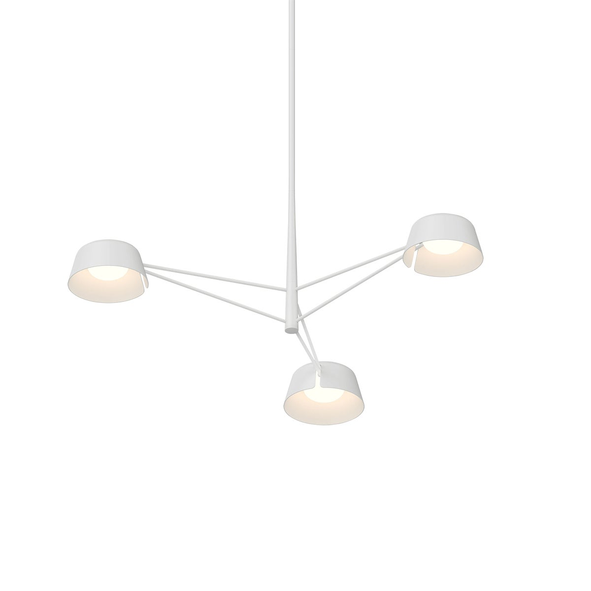 Sonneman Ray Warm Gray 39W x 12H Pendant