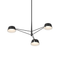 Sonneman Ray SATIN BLACK 35.75W x 12H Pendant