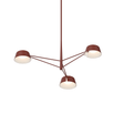 Sonneman Ray Oxide Red 35.75W x 12H Pendant