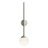 Sonneman Sabon SATIN NICKEL 3W x 12.25H Wall Sconce