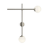 Sonneman Sabon SATIN NICKEL 12W x 14.75H Wall Sconce