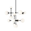 Sonneman Sabon SATIN BLACK 29W x 27H Pendant
