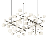 Sonneman Nebula SATIN NICKEL 61W x 56.75L x 26H Pendant