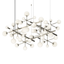 Sonneman Nebula SATIN NICKEL 61W x 56.75L x 26H Pendant