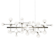 Sonneman Nebula SATIN NICKEL 68.75W x 33.25L x 26.5H Pendant