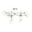 Sonneman Sabon SATIN NICKEL 32.5W x 30.25L x 15.25H Semi-Flush Mount