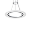 Sonneman Arctic Rings Bright Satin Aluminum 23.75W x 0.5H Pendant