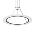 Sonneman Arctic Rings Bright Satin Aluminum 30.5W x 0.5H Pendant