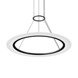 Sonneman Arctic Rings SATIN BLACK 30.5W x 0.5H Pendant