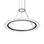 Sonneman Arctic Rings SATIN BLACK 30.5W x 0.5H Pendant