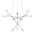 Sonneman Proton SATIN NICKEL 40W x 27H Pendant
