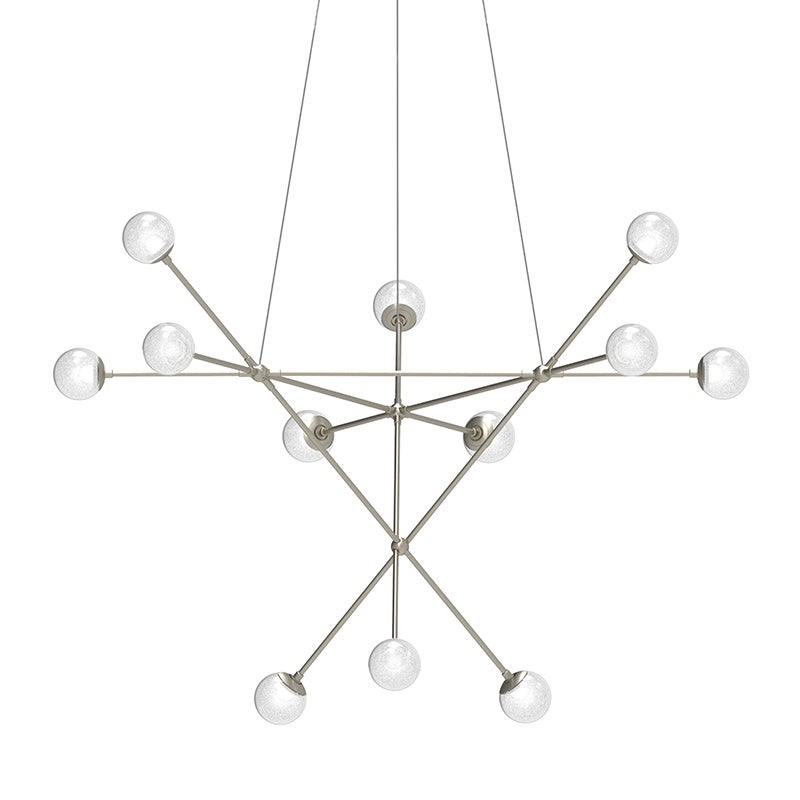 Sonneman Proton SATIN NICKEL 40W x 27H Pendant