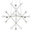 Sonneman Proton SATIN NICKEL 40W x 34H Pendant